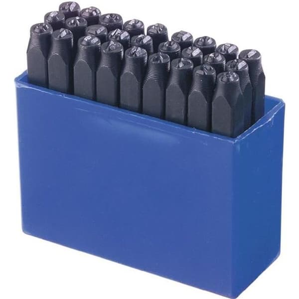Stanssats - Brüder Mannesmann - 27 delar - 3 mm - Stål, metall, trä