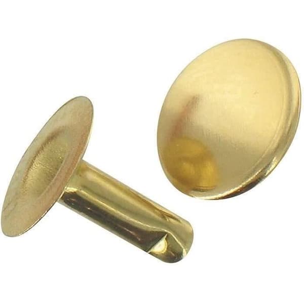 Rörnitar - VYNEX - 4x12 mm - mässing - 10-pack