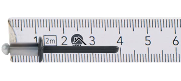 Alumiini avoimet niitit 4,8x10mm RAL 7016