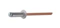 Miniatyrbillede 5 af 9: Alu åbne nitter 4,8x12mm RAL 8004