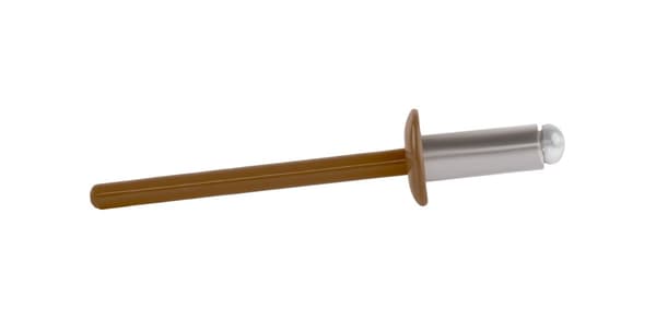Alumiini avoimet niitit 4x10mm RAL 8003