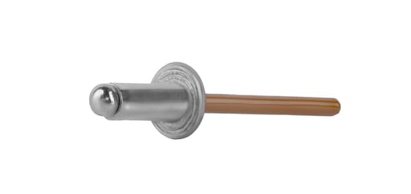 Alumiini avoimet niitit 4x10mm RAL 8003