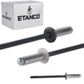 Miniatyrbillede 1 af 9: Alu åbne nitter 4x12mm RAL 7016