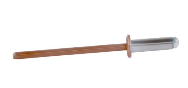 Alu åbne nitter 4x12mm RAL 8004
