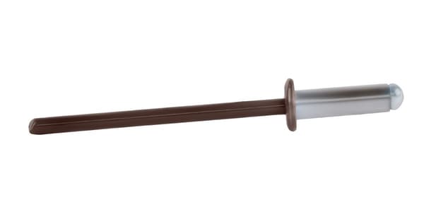 Alu åbne nitter 4x12mm RAL 8017