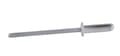 Miniatyrbillede 4 af 9: Alu åbne nitter 4x12mm RAL 9006