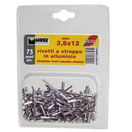 Blisterförpackning med Maurernitar 3,40x12 mm. (75 enheter
