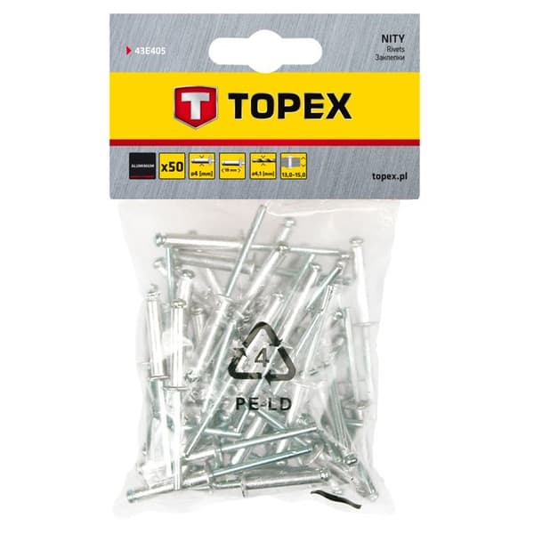 Aluminiumnitar 4,0 x 18 mm, 50 st.