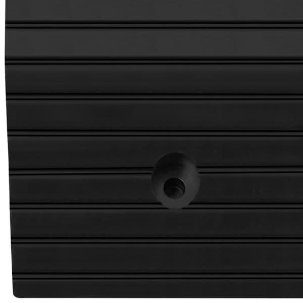 vidaXL Terskelramper bro 2 stk 80x40x8 cm gummi