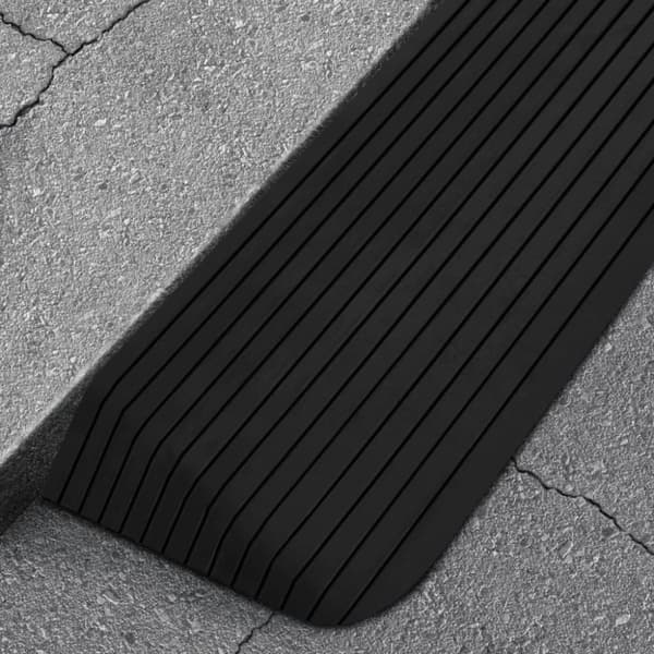 vidaXL Kynnysramppi 110x41x5 cm kumi