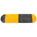 Miniatyrbilde 3 av 10: vidaXL Fartshump gul og svart 129x32,5x4 cm gummi