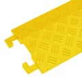 Miniatyrbilde 7 av 10: vidaXL Kabelbeskyttere 2 stk 98,5 cm gul