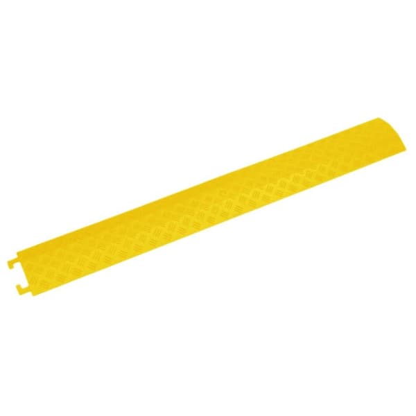 vidaXL Kabelbeskyttere 2 stk 98,5 cm gul