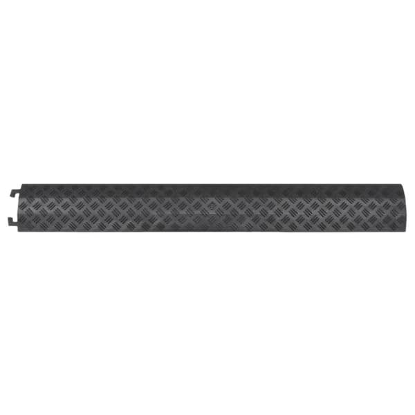 vidaXL Kaapelisuojarampit 2 kpl 98,5 cm musta