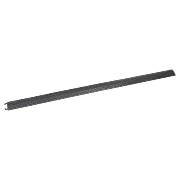vidaXL Kaapelisuojarampit 2 kpl 98,5 cm musta