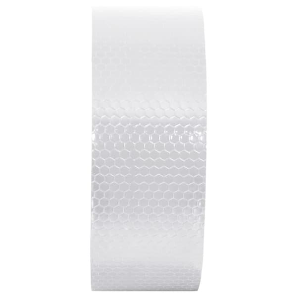 vidaXL Reflextejp vit 5 cmx20 m PVC