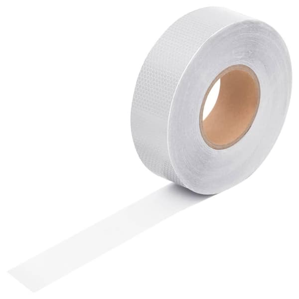 vidaXL Reflextejp vit 5 cmx50 m PVC