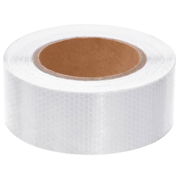 vidaXL Heijastinteippi valkoinen 5 cmx20 m PVC