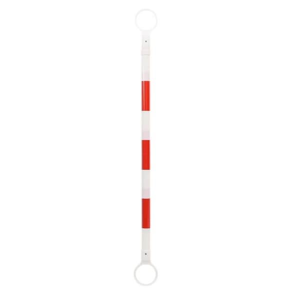 vidaXL udtrækkelige trafikkeglestænger 10 stk. 116-197 cm ABS