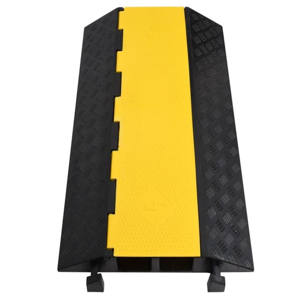 kabelbroer med 2 kanaler 2 stk. 100 cm gummi