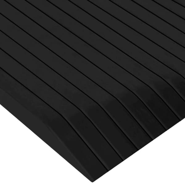 tærskelramper 2 stk. 110x41x5 cm gummi