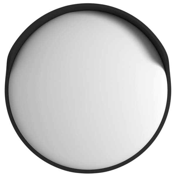 Vej- og trafikskilte - Living udendørs konveks trafikspejl Ø45 cm polycarbonat sort