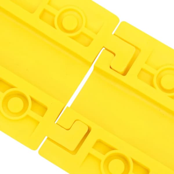 Vej- og trafikskilte - Living kabelbeskyttere 4 stk. 98,5 cm ramper gul