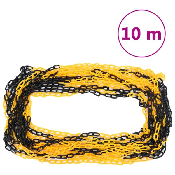 Vej- og trafikskilte - Living trafikpælesæt med plastikkæde 10 m