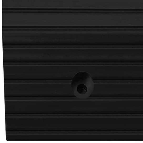 Tröskelramp med bro 3 st 49x40x8 cm gummi - Ramp - Ramper - Home & Living