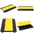 Miniatyrbillede 1 af 8: Kabelbro med 5 kanaler 90 cm gummi - Kabelbro - Kabelbroer - Home & Living