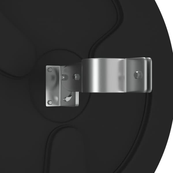 Udendørs konveks trafikspejl Ø60 cm polycarbonat sort - Trafikspejl - Trafikspejle - Home & Living