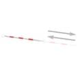 Miniatyrbild 5 av 6: Utdragbara bommar 2 st plast 116-197 cm - Trafikkon - Trafikkoner - Home & Living