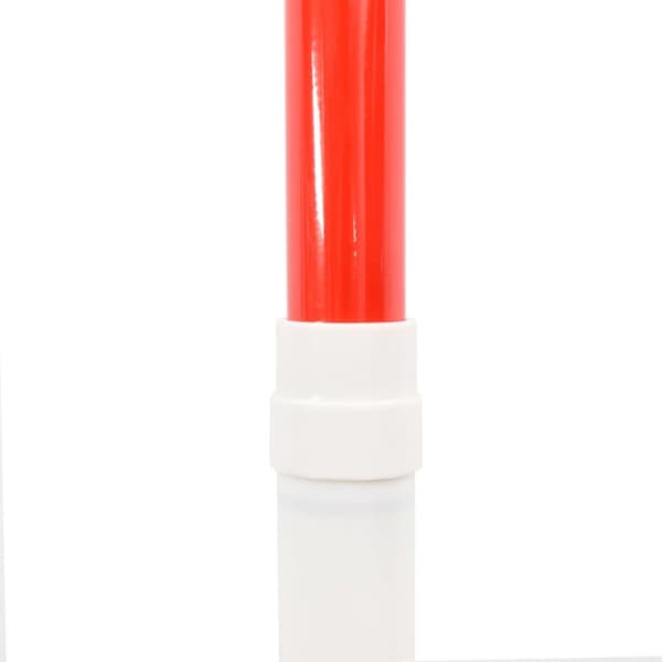 Utdragbar bom för trafikkoner ABS 116-197 cm 10-pack
