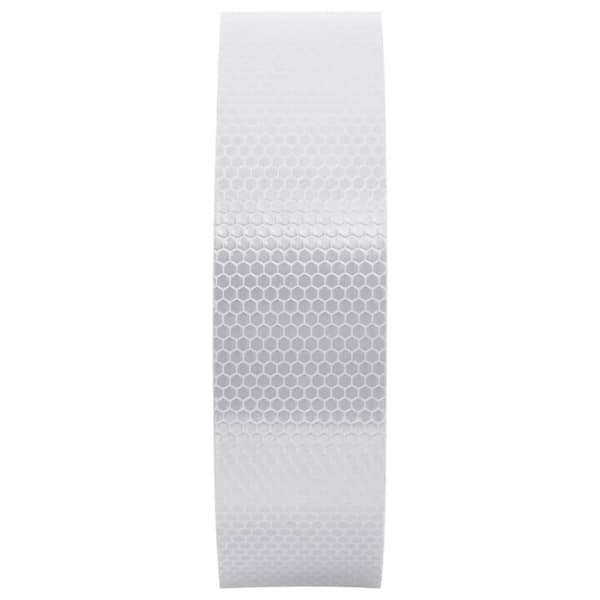 reflekstape 5 cm x 50 m PVC hvid