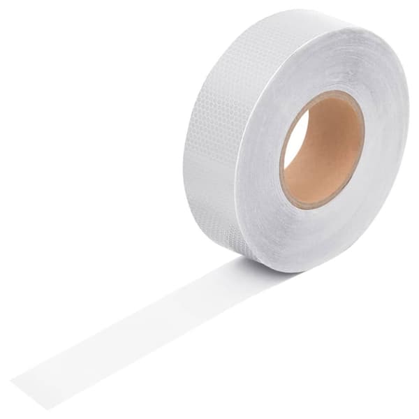 reflekstape 5 cm x 50 m PVC hvid