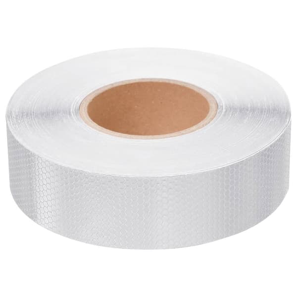reflekstape 5 cm x 50 m PVC hvid