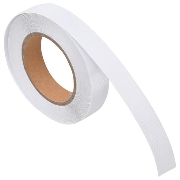 Reflextejp vit 2,5 cmx20 m PVC
