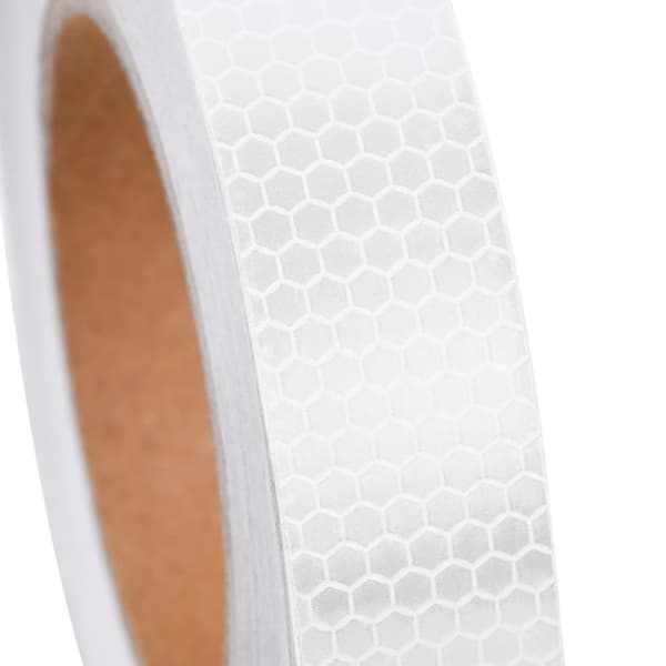 Reflextejp vit 2,5 cmx20 m PVC