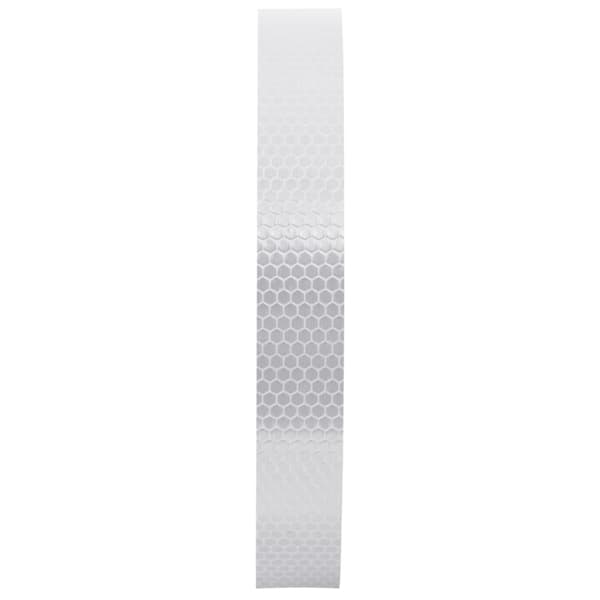 Heijastinteippi valkoinen 2,5 cm x 50 m PVC