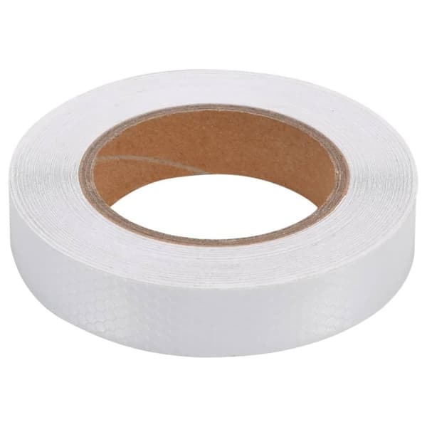 Reflextejp vit 2,5 cmx20 m PVC