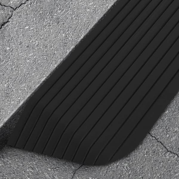 Tröskelramp 110x32x3,8 cm gummi