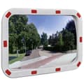 Miniatyrbild 1 av 2: Konvex trafikspegel PC-Plast 40 x 60 cm med reflexer