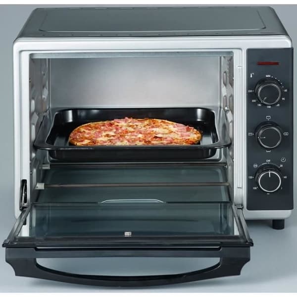 SEVERIN TO2056 - Miniugn - 30 L - 1600 W - Varmluft - Svart och silver