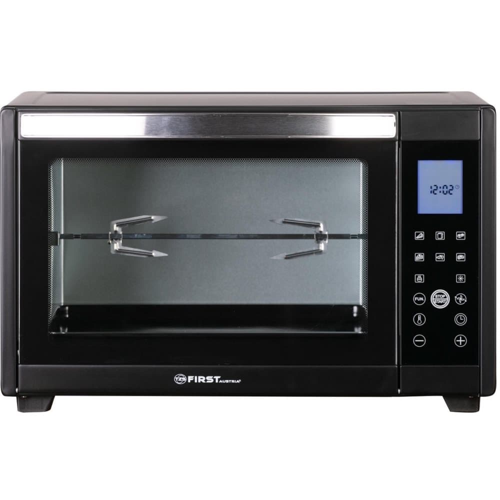 Digital varmluftsugn - 2000W - 45Liter - Svart