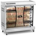 Miniatyrbild 1 av 6: Royal Catering - Kycklinggrill - 4 spett - Med belysning och hjul - Royal Catering