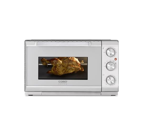 Miniugn - Caso rotisserie - 2976 - Designugn TO 20 SilverStyle -, silver, rostfritt stål