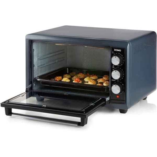 Mini varmluftsugn - DOMO DO518GO - 38 L - Svart - 1300 W - 90 min timer