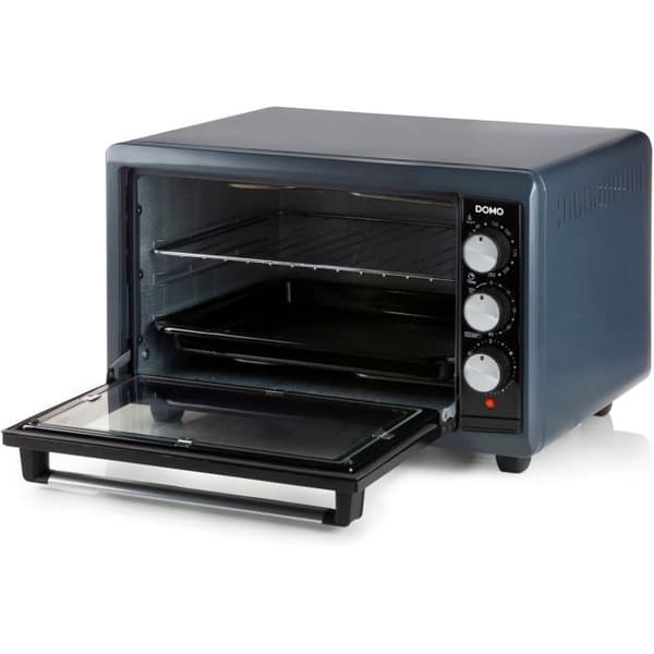 Mini varmluftsugn - DOMO DO518GO - 38 L - Svart - 1300 W - 90 min timer