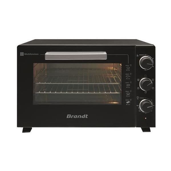 BRANDT - Mini multifunktionsugn - Fristående ugn - 2200W - 60 L - svart - FC609MUB