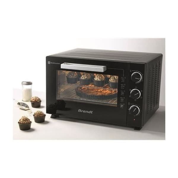 BRANDT - Mini multifunktionsugn - Fristående ugn - 2200W - 60 L - svart - FC609MUB